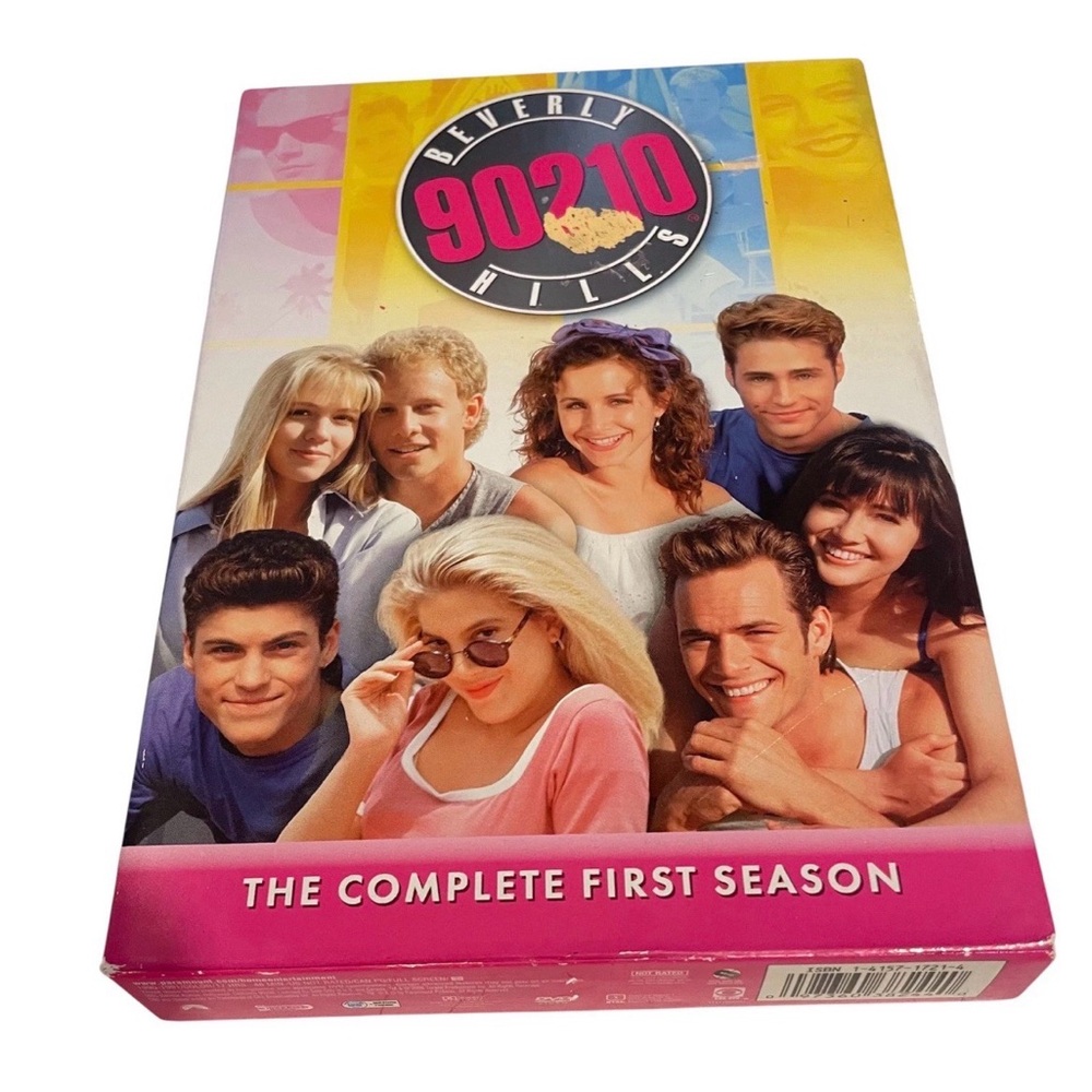 Beverly Hills 90210 - The Complete First Season DVD Box Set‎ - Pink/Yellow